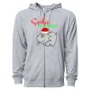 Icon Unisex Lightweight Loopback Terry Full-Zip Hooded Sweatshirt Thumbnail