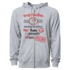 Icon Unisex Lightweight Loopback Terry Full-Zip Hooded Sweatshirt Thumbnail