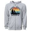 Icon Unisex Lightweight Loopback Terry Full-Zip Hooded Sweatshirt Thumbnail