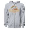 Icon Unisex Lightweight Loopback Terry Full-Zip Hooded Sweatshirt Thumbnail