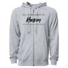 Icon Unisex Lightweight Loopback Terry Full-Zip Hooded Sweatshirt Thumbnail