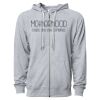 Icon Unisex Lightweight Loopback Terry Full-Zip Hooded Sweatshirt Thumbnail