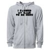 Icon Unisex Lightweight Loopback Terry Full-Zip Hooded Sweatshirt Thumbnail