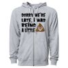 Icon Unisex Lightweight Loopback Terry Full-Zip Hooded Sweatshirt Thumbnail