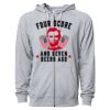 Icon Unisex Lightweight Loopback Terry Full-Zip Hooded Sweatshirt Thumbnail