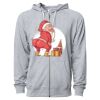 Icon Unisex Lightweight Loopback Terry Full-Zip Hooded Sweatshirt Thumbnail