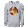 Icon Unisex Lightweight Loopback Terry Full-Zip Hooded Sweatshirt Thumbnail