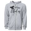 Icon Unisex Lightweight Loopback Terry Full-Zip Hooded Sweatshirt Thumbnail