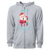 Icon Unisex Lightweight Loopback Terry Full-Zip Hooded Sweatshirt Thumbnail