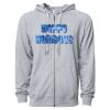 Icon Unisex Lightweight Loopback Terry Full-Zip Hooded Sweatshirt Thumbnail