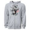 Icon Unisex Lightweight Loopback Terry Full-Zip Hooded Sweatshirt Thumbnail