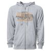 Icon Unisex Lightweight Loopback Terry Full-Zip Hooded Sweatshirt Thumbnail