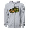 Icon Unisex Lightweight Loopback Terry Full-Zip Hooded Sweatshirt Thumbnail