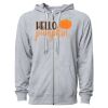 Icon Unisex Lightweight Loopback Terry Full-Zip Hooded Sweatshirt Thumbnail