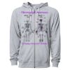 Icon Unisex Lightweight Loopback Terry Full-Zip Hooded Sweatshirt Thumbnail