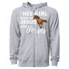 Icon Unisex Lightweight Loopback Terry Full-Zip Hooded Sweatshirt Thumbnail