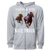 Icon Unisex Lightweight Loopback Terry Full-Zip Hooded Sweatshirt Thumbnail