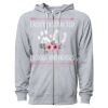 Icon Unisex Lightweight Loopback Terry Full-Zip Hooded Sweatshirt Thumbnail