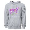 Icon Unisex Lightweight Loopback Terry Full-Zip Hooded Sweatshirt Thumbnail