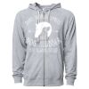 Icon Unisex Lightweight Loopback Terry Full-Zip Hooded Sweatshirt Thumbnail