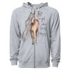 Icon Unisex Lightweight Loopback Terry Full-Zip Hooded Sweatshirt Thumbnail