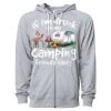 Icon Unisex Lightweight Loopback Terry Full-Zip Hooded Sweatshirt Thumbnail