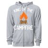 Icon Unisex Lightweight Loopback Terry Full-Zip Hooded Sweatshirt Thumbnail