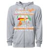 Icon Unisex Lightweight Loopback Terry Full-Zip Hooded Sweatshirt Thumbnail