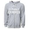 Icon Unisex Lightweight Loopback Terry Full-Zip Hooded Sweatshirt Thumbnail