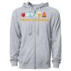 Icon Unisex Lightweight Loopback Terry Full-Zip Hooded Sweatshirt Thumbnail