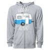 Icon Unisex Lightweight Loopback Terry Full-Zip Hooded Sweatshirt Thumbnail