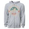 Icon Unisex Lightweight Loopback Terry Full-Zip Hooded Sweatshirt Thumbnail