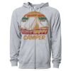 Icon Unisex Lightweight Loopback Terry Full-Zip Hooded Sweatshirt Thumbnail