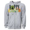 Icon Unisex Lightweight Loopback Terry Full-Zip Hooded Sweatshirt Thumbnail