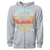 Icon Unisex Lightweight Loopback Terry Full-Zip Hooded Sweatshirt Thumbnail