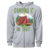 Icon Unisex Lightweight Loopback Terry Full-Zip Hooded Sweatshirt Thumbnail