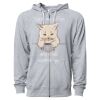 Icon Unisex Lightweight Loopback Terry Full-Zip Hooded Sweatshirt Thumbnail