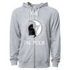 Icon Unisex Lightweight Loopback Terry Full-Zip Hooded Sweatshirt Thumbnail