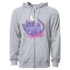 Icon Unisex Lightweight Loopback Terry Full-Zip Hooded Sweatshirt Thumbnail