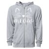 Icon Unisex Lightweight Loopback Terry Full-Zip Hooded Sweatshirt Thumbnail