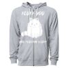 Icon Unisex Lightweight Loopback Terry Full-Zip Hooded Sweatshirt Thumbnail