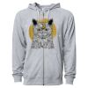 Icon Unisex Lightweight Loopback Terry Full-Zip Hooded Sweatshirt Thumbnail