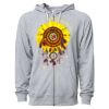 Icon Unisex Lightweight Loopback Terry Full-Zip Hooded Sweatshirt Thumbnail