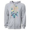 Icon Unisex Lightweight Loopback Terry Full-Zip Hooded Sweatshirt Thumbnail