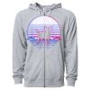 Icon Unisex Lightweight Loopback Terry Full-Zip Hooded Sweatshirt Thumbnail