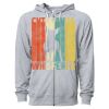 Icon Unisex Lightweight Loopback Terry Full-Zip Hooded Sweatshirt Thumbnail