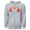 Icon Unisex Lightweight Loopback Terry Full-Zip Hooded Sweatshirt Thumbnail