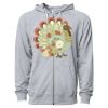 Icon Unisex Lightweight Loopback Terry Full-Zip Hooded Sweatshirt Thumbnail