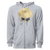 Icon Unisex Lightweight Loopback Terry Full-Zip Hooded Sweatshirt Thumbnail