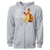 Icon Unisex Lightweight Loopback Terry Full-Zip Hooded Sweatshirt Thumbnail